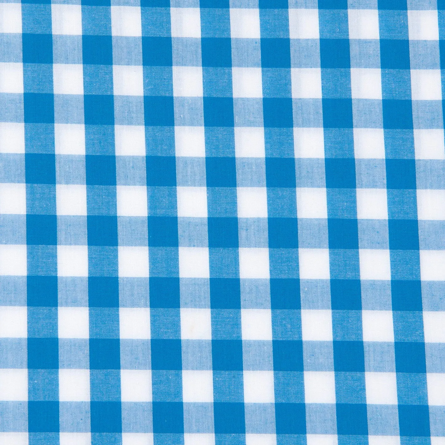 Poly Cotton Gingham Fabric, Width 112cm