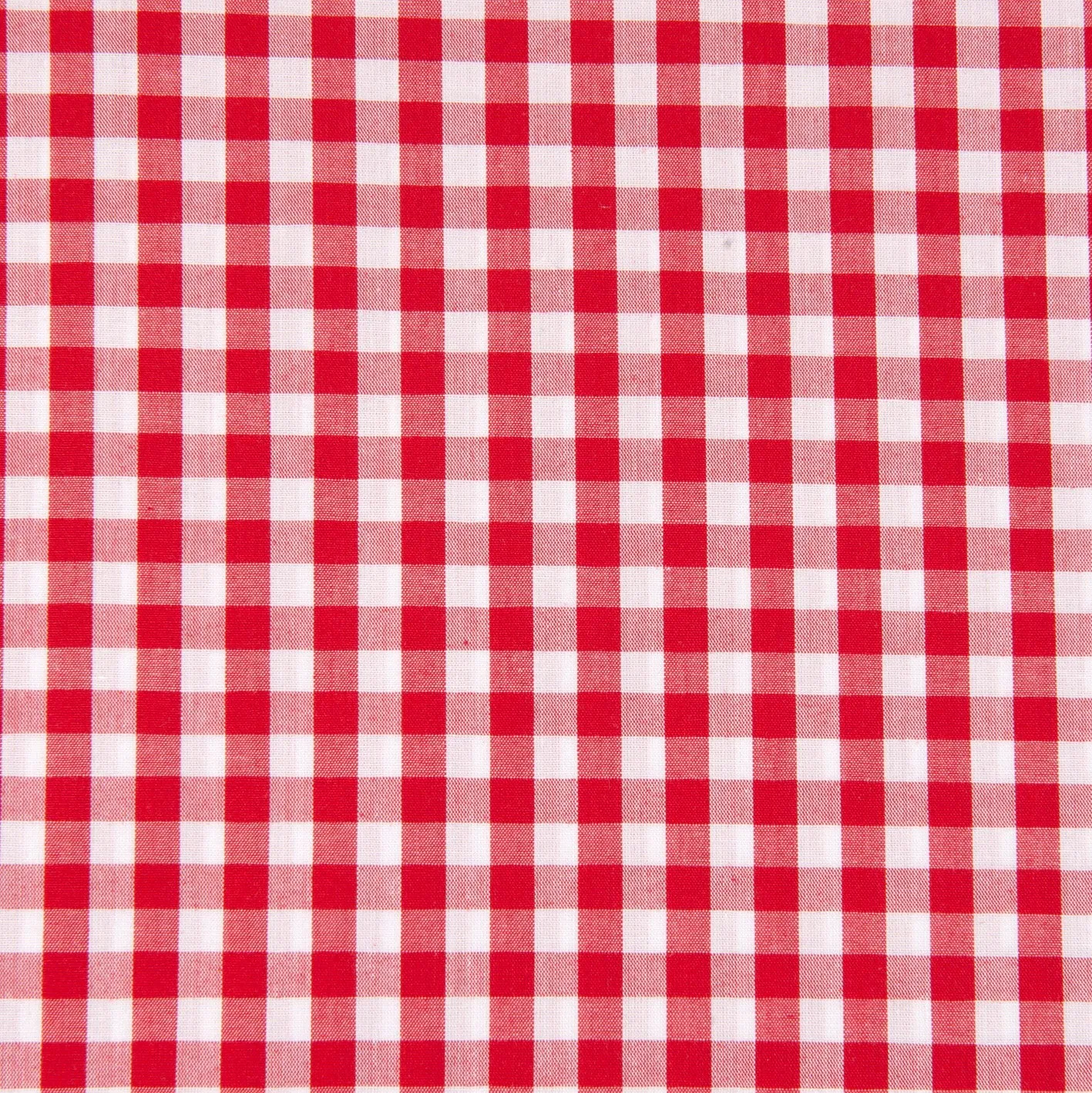 Poly Cotton Gingham Fabric, Width 112cm
