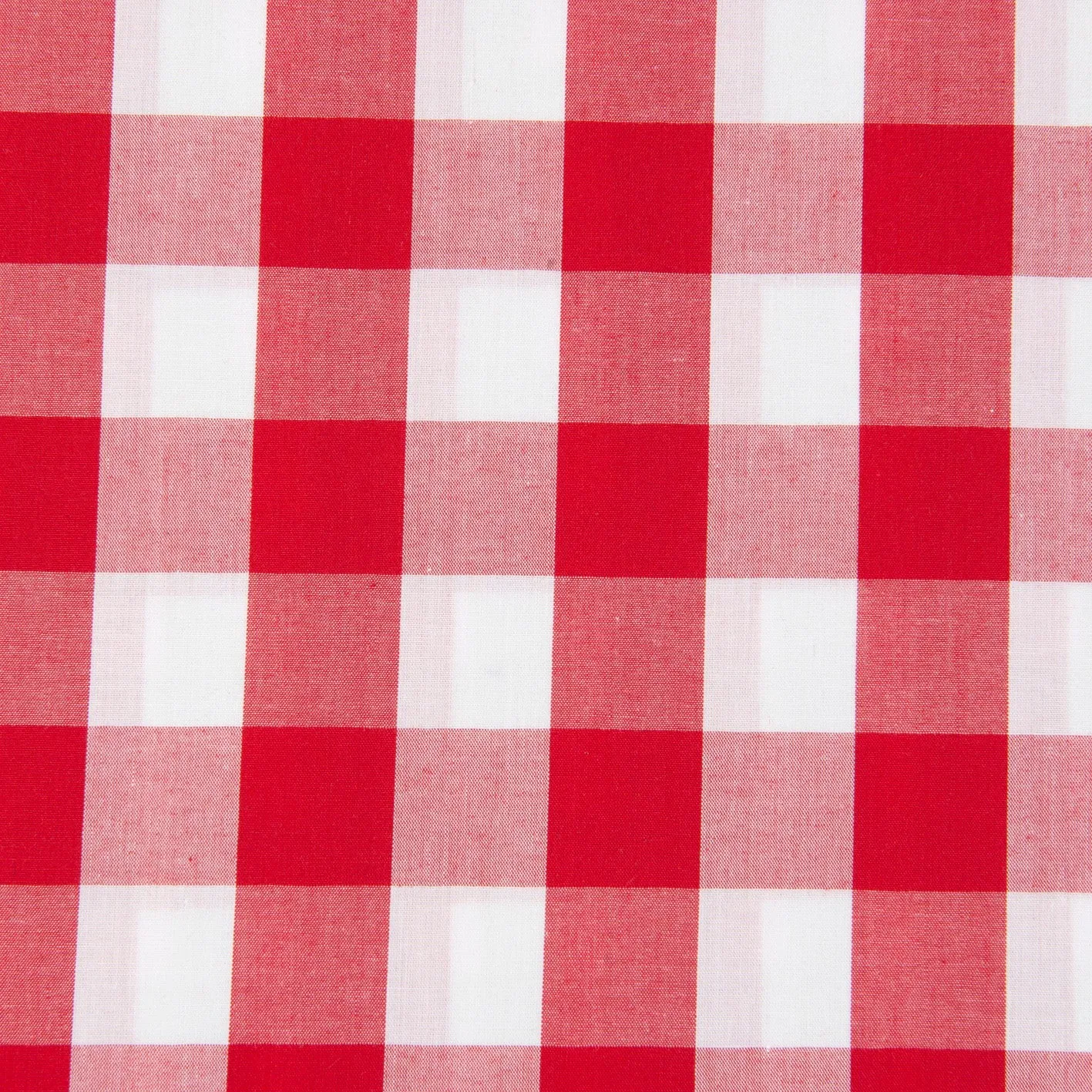 Poly Cotton Gingham Fabric, Width 112cm