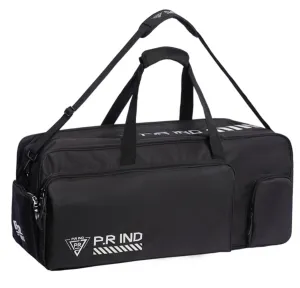 P.R IND Large Square Bag Black
