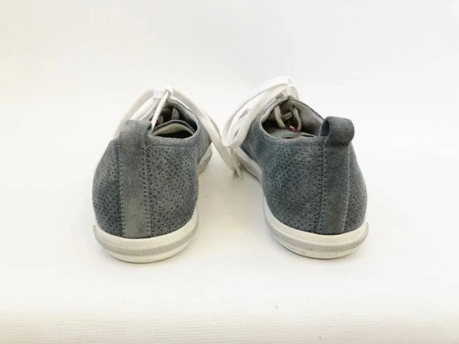 Prada Suede Sneaker Size 37.5 It (7.5 Us)