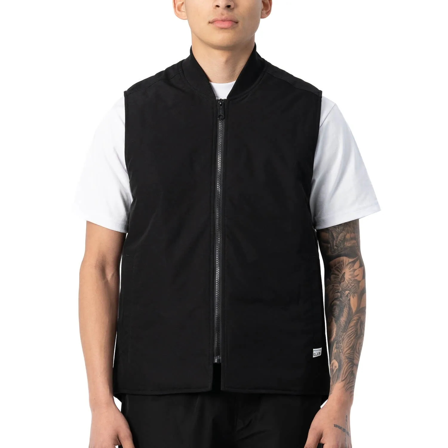 Pro Club Men's Heavyweight Work Vest - Black