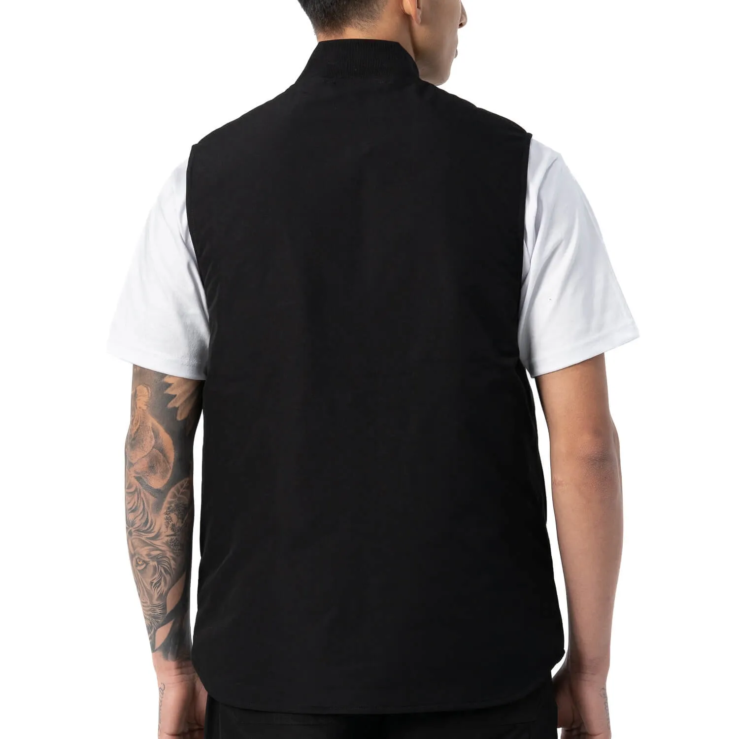 Pro Club Men's Heavyweight Work Vest - Black