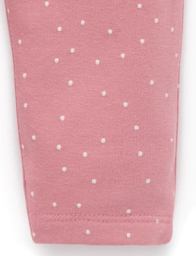 Purebaby | Thick Pocket Leggings | Pink
