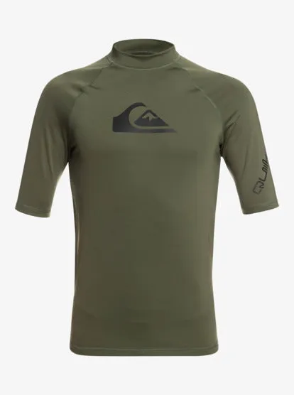 QUIKSILVER All Time SS Rashguard - Thyme