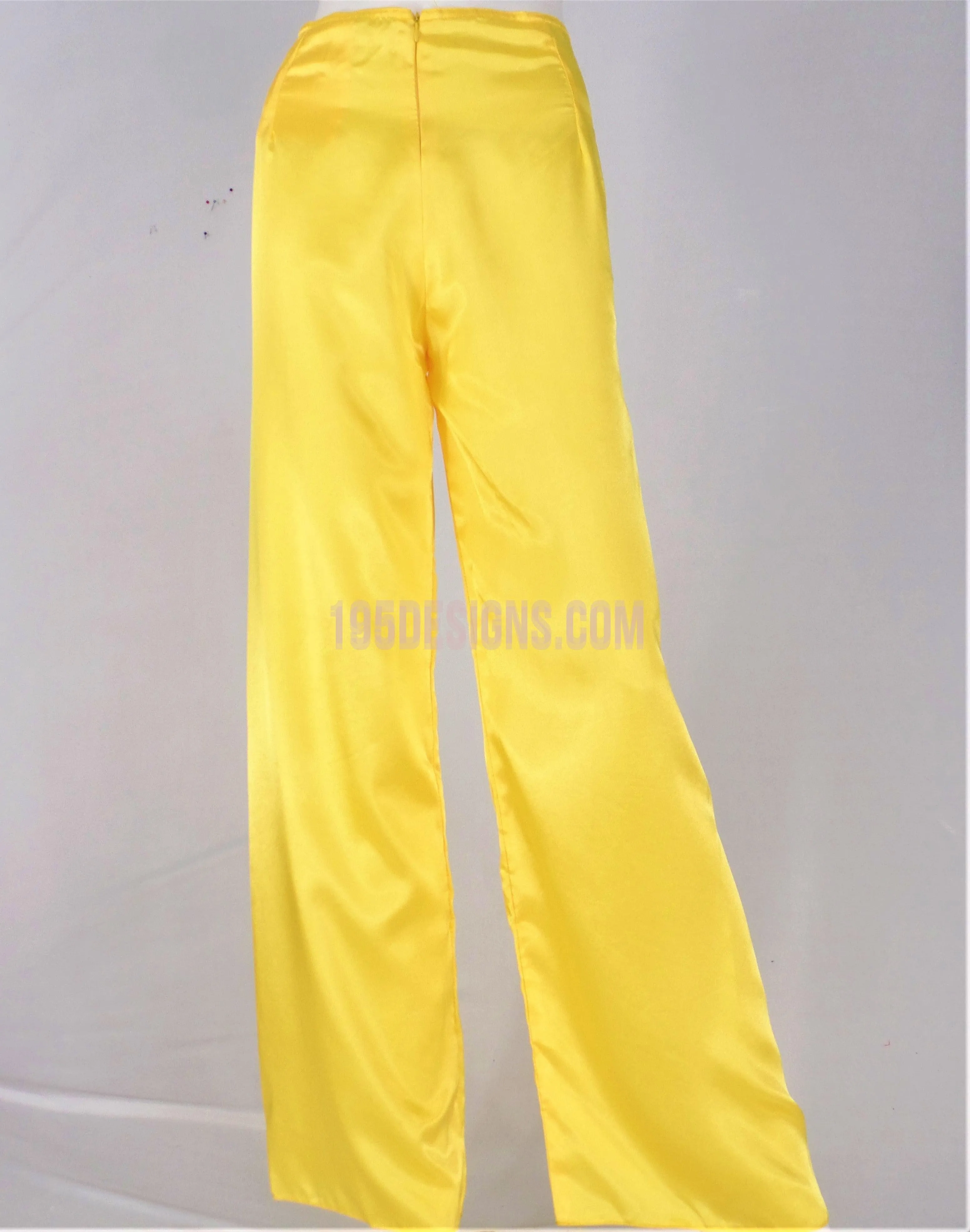Quần Áo Dài Màu Vàng Đồng  - Gold Ao Dai Trousers Pants