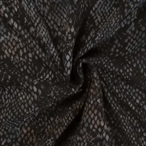 Rayon Batik - Silver Snake