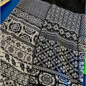 RECYCLED sweaters make this FUN &amp; FLATTERING skirt! ♻️ see pic for all the deets