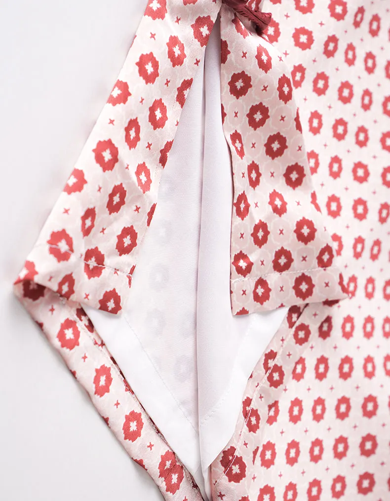 Red Lively Qipao Cheongsam