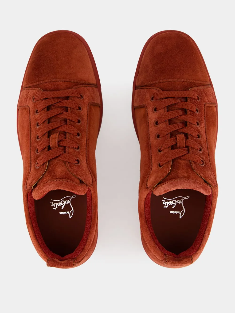 Red Louis Orlato Veau Velours Sneakers