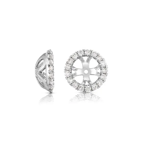 Sabel Collection White Gold Diamond Earring Jackets