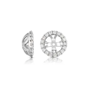 Sabel Collection White Gold Diamond Earring Jackets