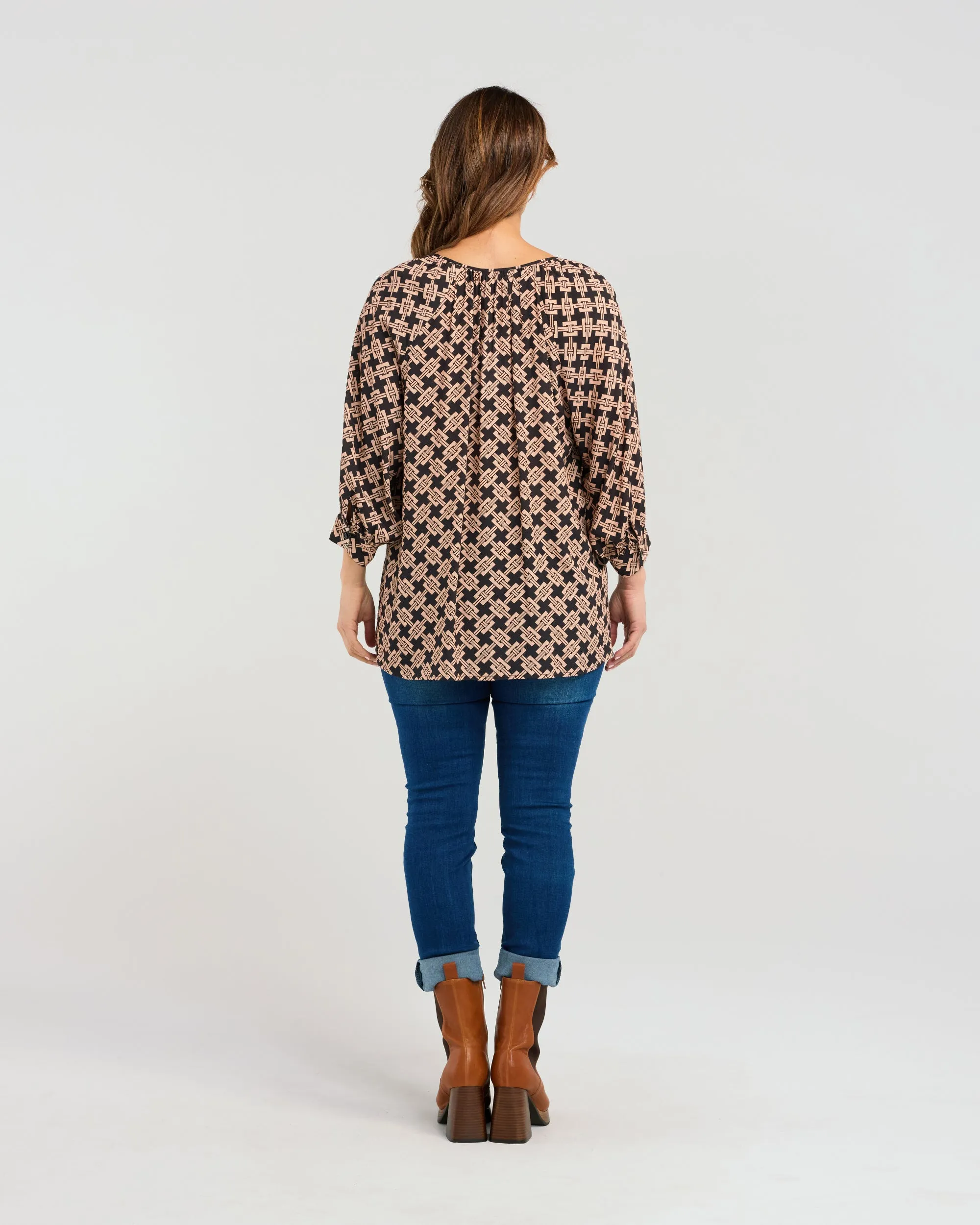 Seduce Bridie Top - Basket Weave