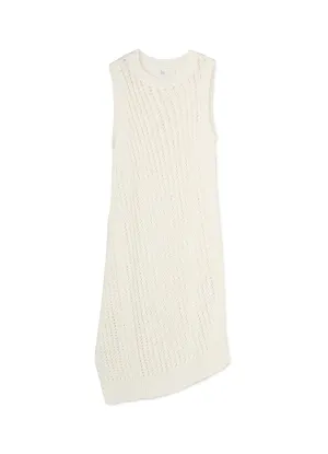 SEE-THROUGH SLIT RUNNING ONE PIECE