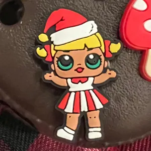 SHOE CHARMS - CHRISTMAS CHEERLEADER LOL SURPRISE DOLL