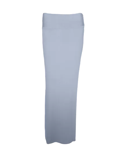 simple maxi skirt / silver