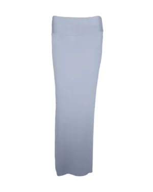 simple maxi skirt / silver