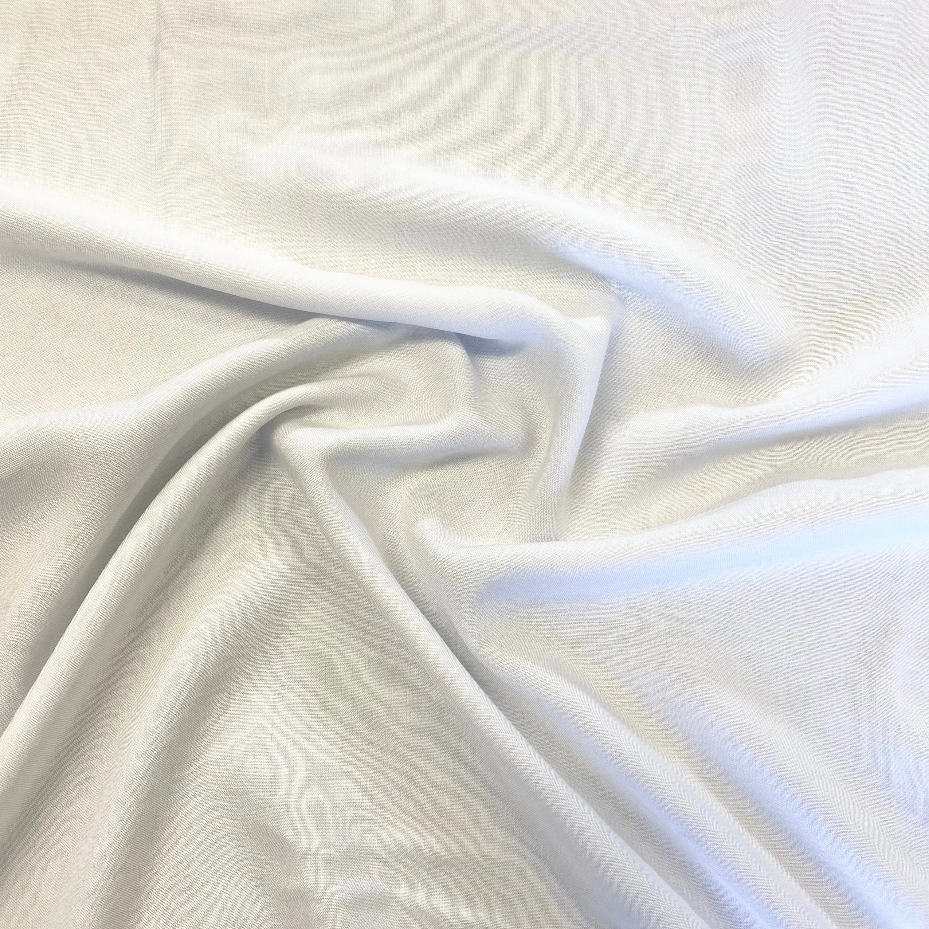 Simply Solid Viscose - White
