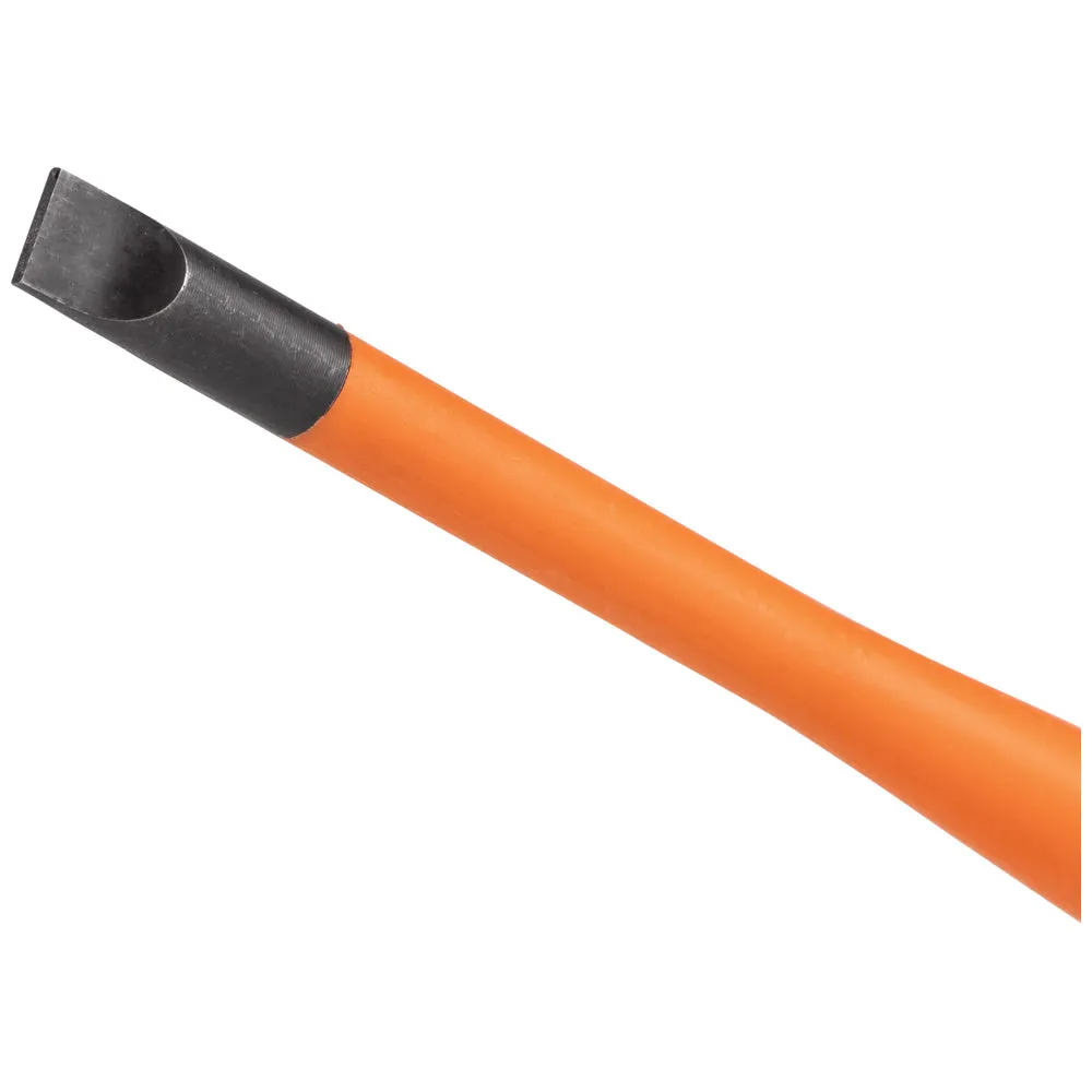 Slim-Tip Insulated Screwdriver, 1/4-Inch Cabinet, 4-Inch Round Shank
