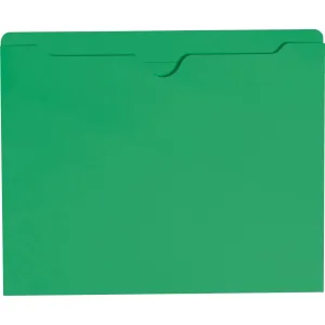 Smead Colored Straight Tab Cut Letter Recycled File Jacket