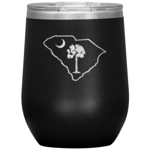 South Carolina Wine Tumbler