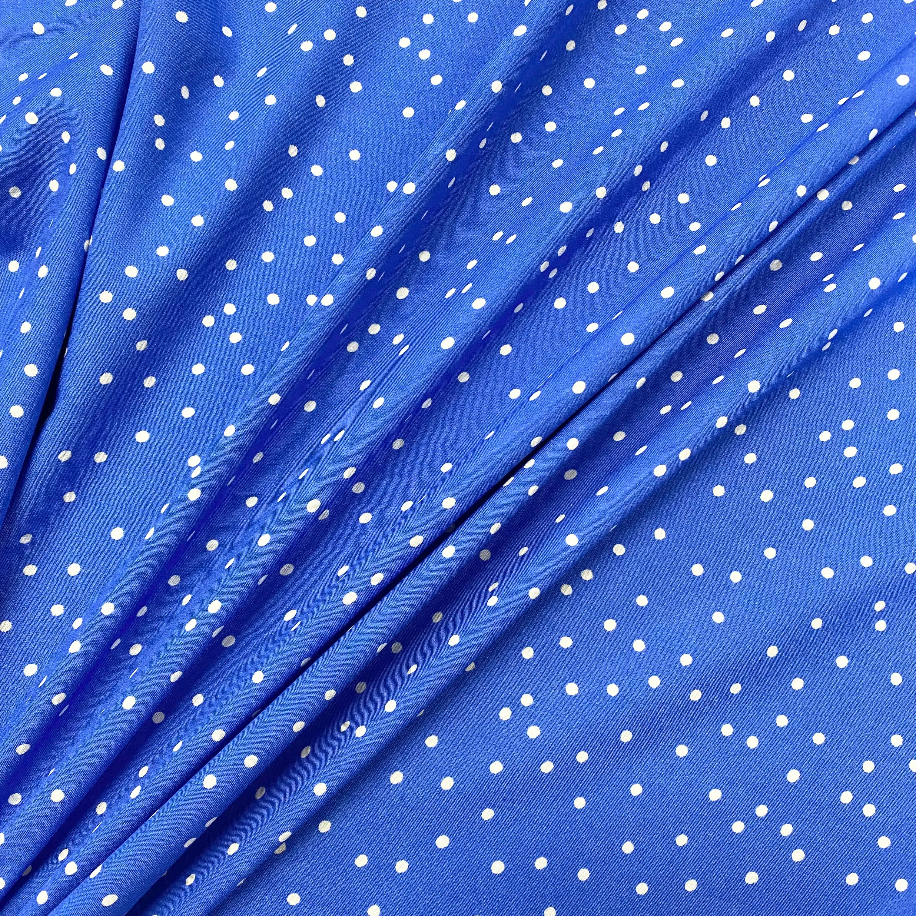 Spot On Viscose - Blue