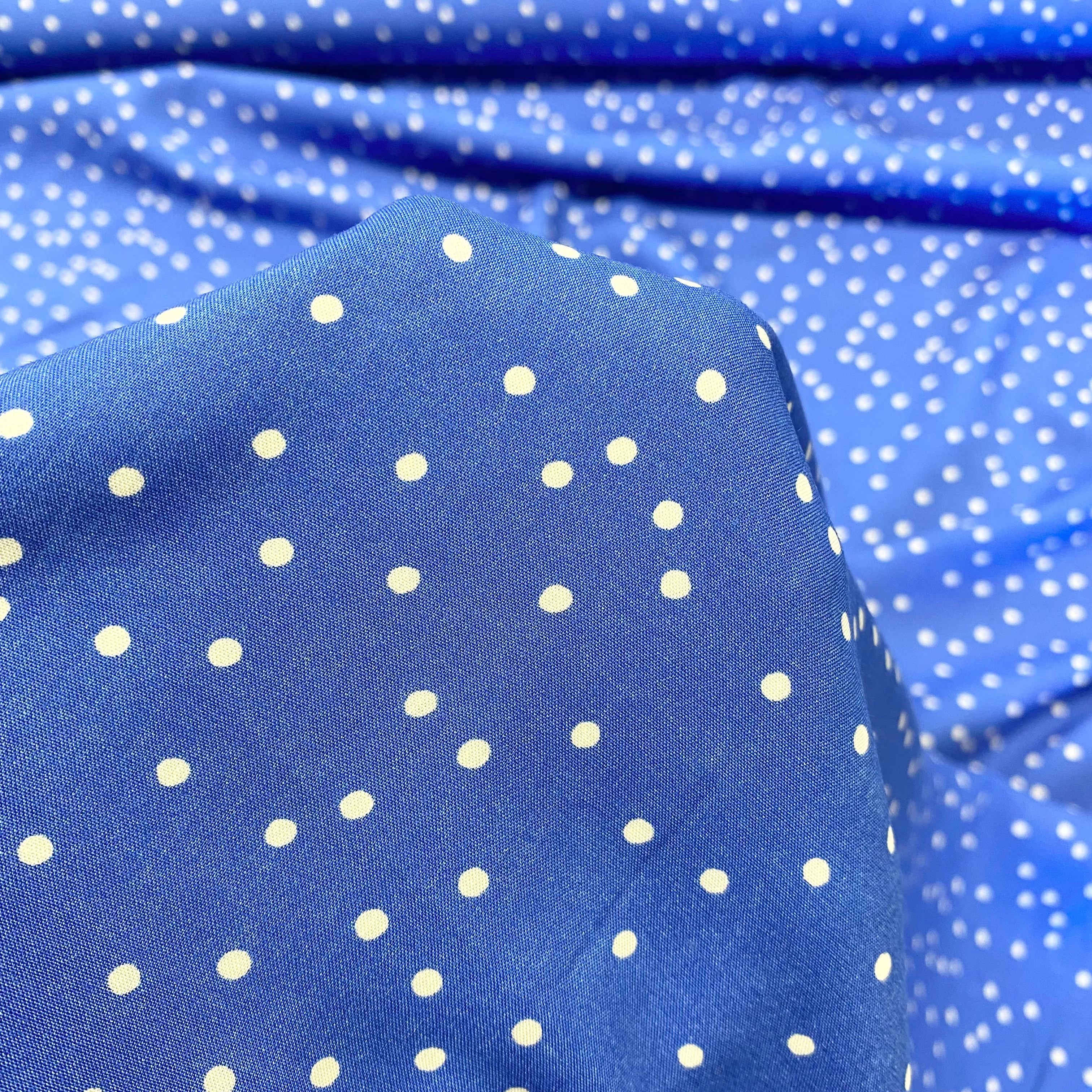 Spot On Viscose - Blue