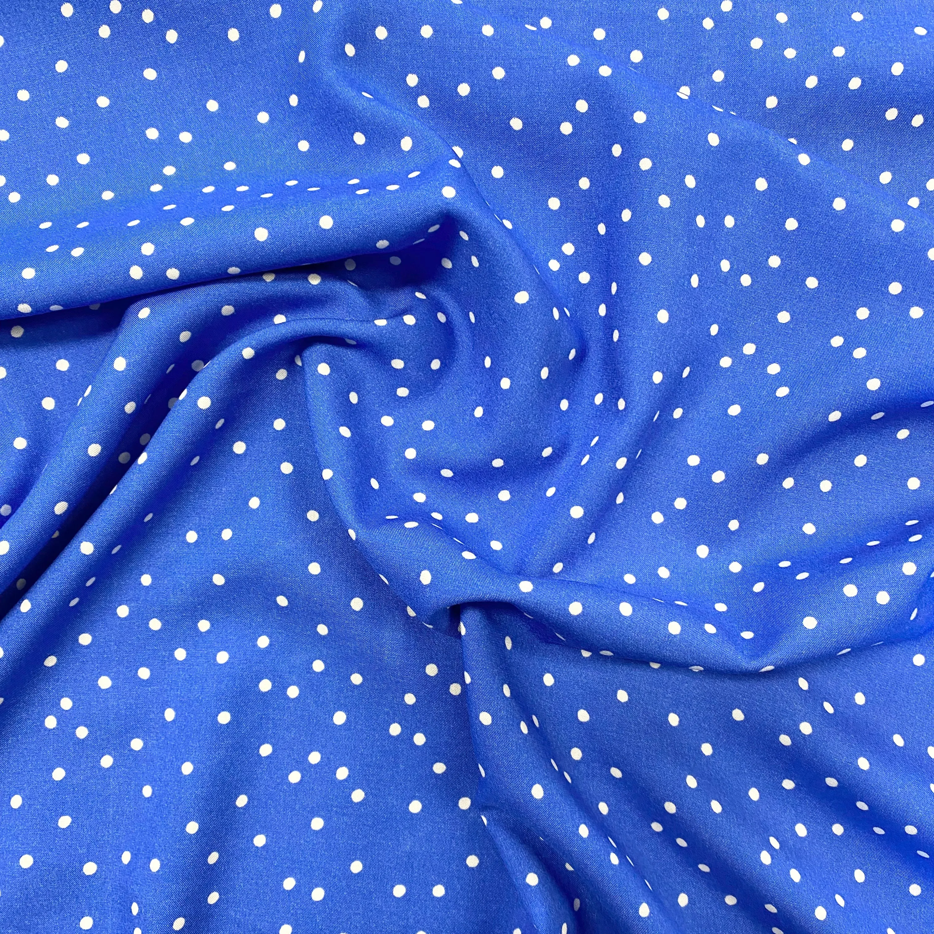 Spot On Viscose - Blue