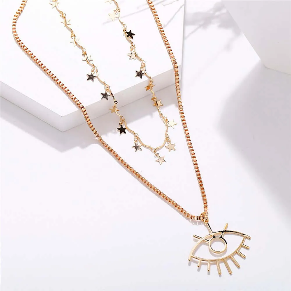 Stargazer Layered Necklace