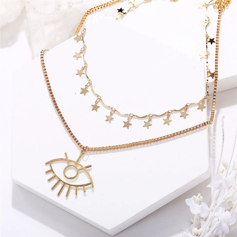 Stargazer Layered Necklace