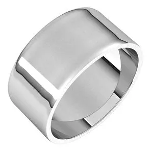 Sterling Silver 9 mm Flat Ultra-Light Band Size 7