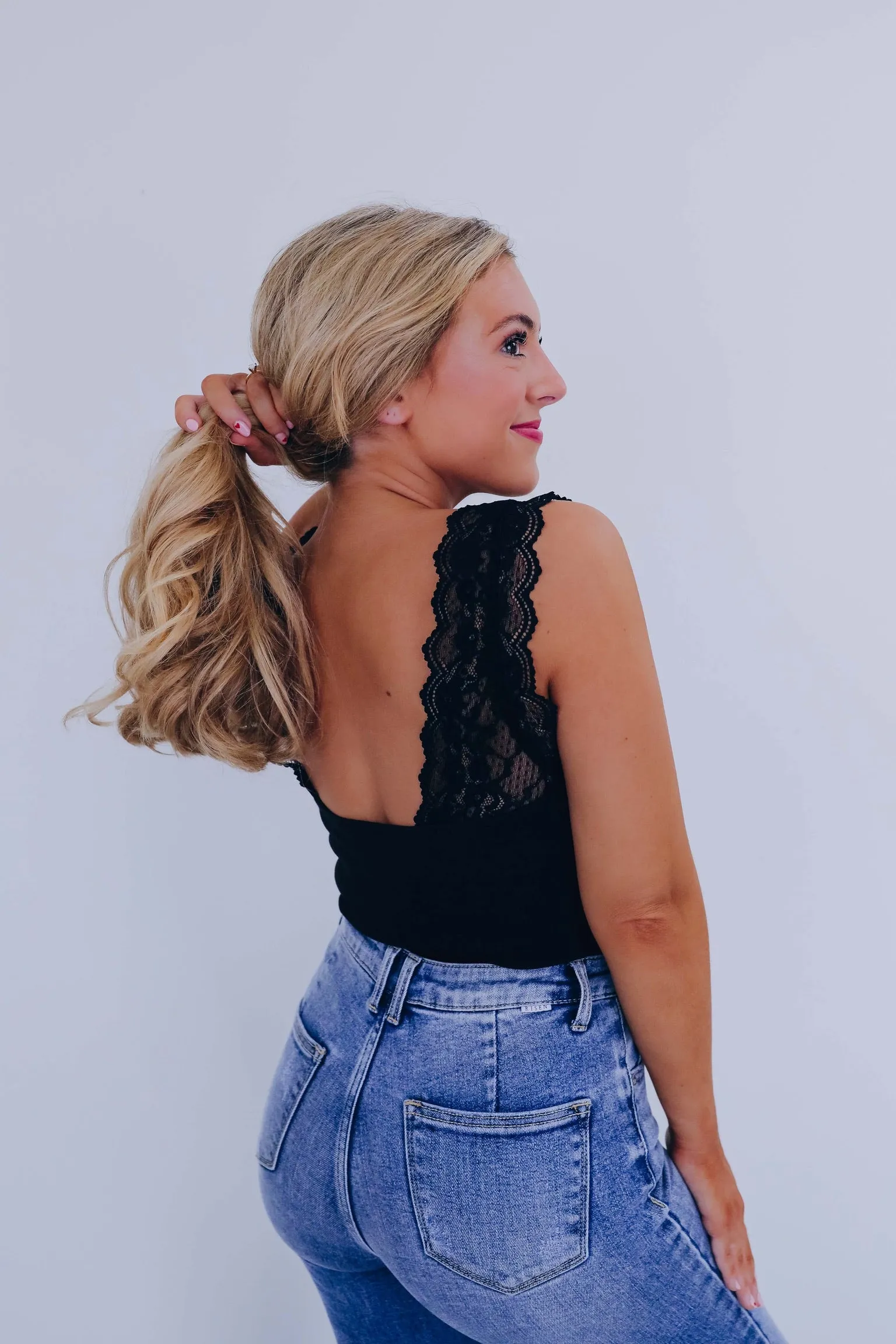 Sweet N Sultry Lace Bodysuit - Black