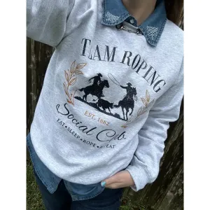 Team Roping Social Club Graphic Tee