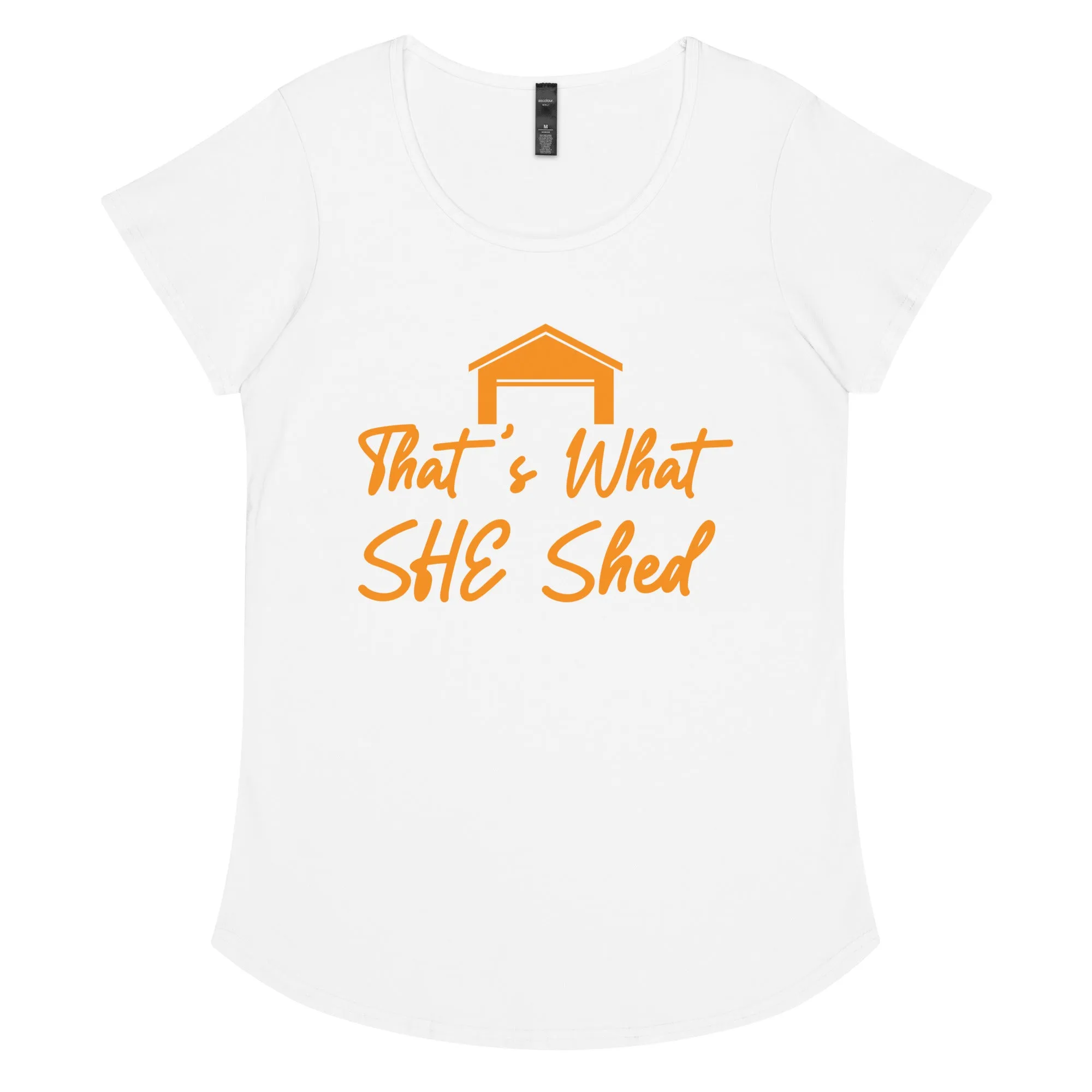 That's What She Shed - Women’s round neck tee