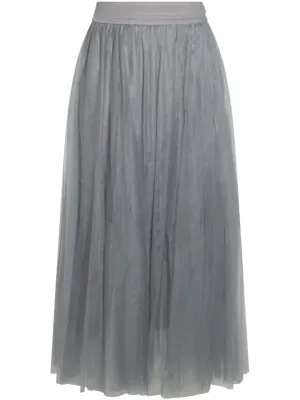 TULLE WIDE SKIRT