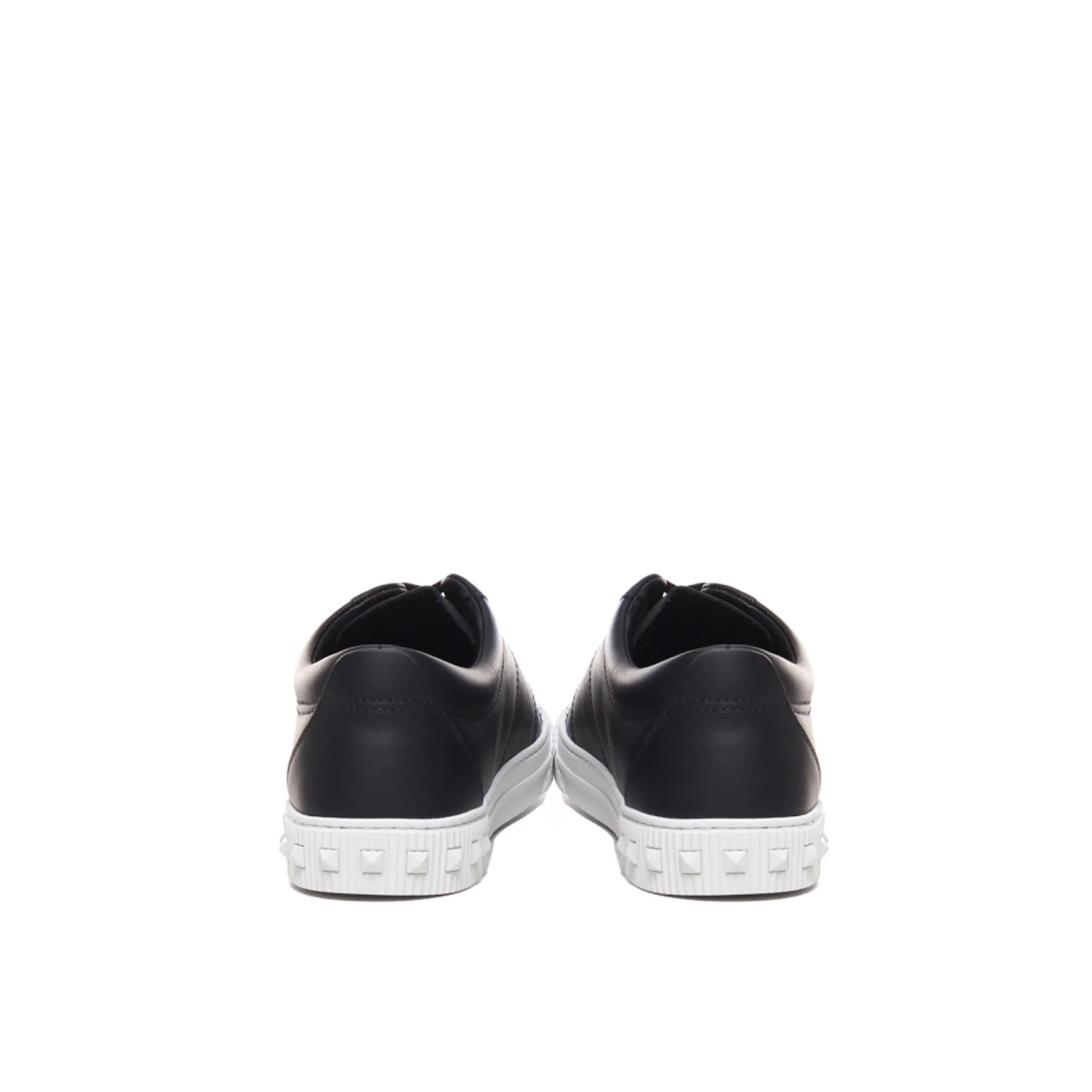 VALENTINO GARAVANI Leather Sneaker with Side Studs
