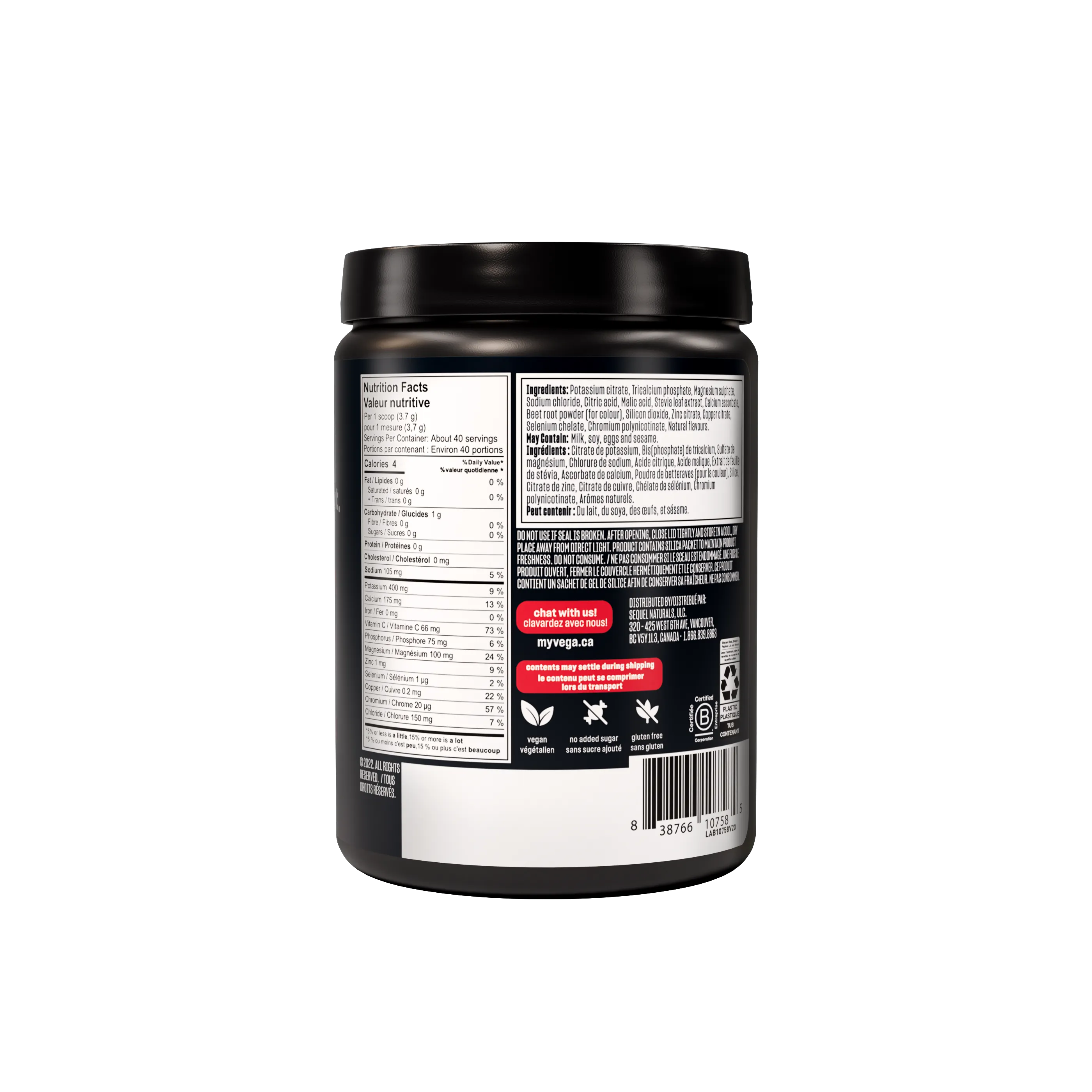 Vega Sport Electrolyte Hydrator - Berry