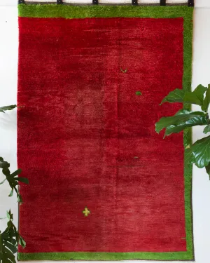 Vintage Oushak Divan Rug 5'3"x7'9"