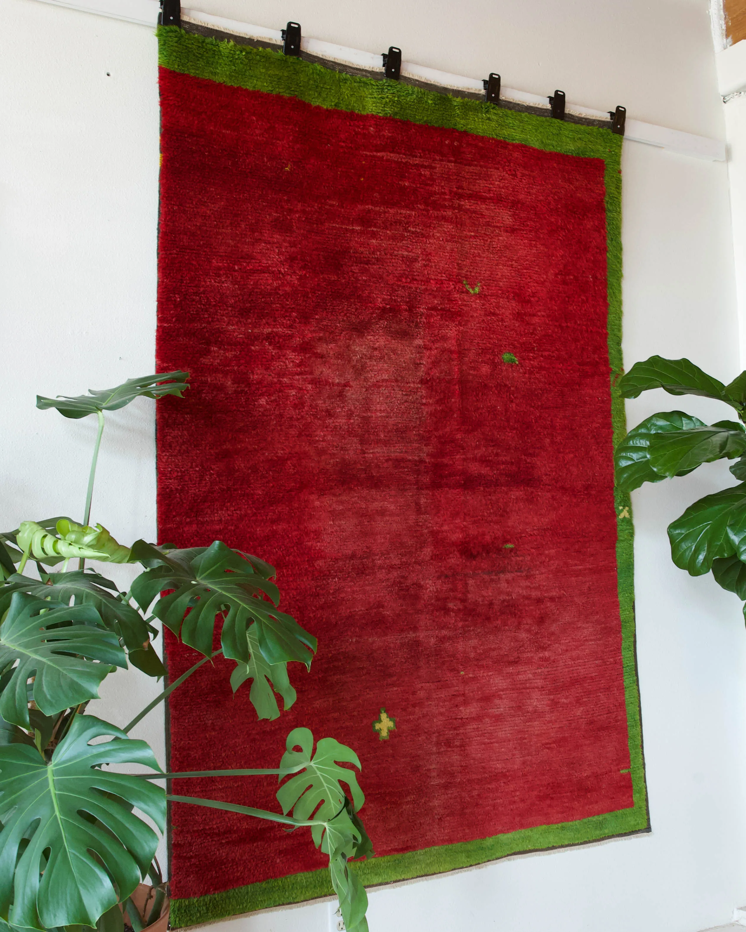 Vintage Oushak Divan Rug 5'3"x7'9"