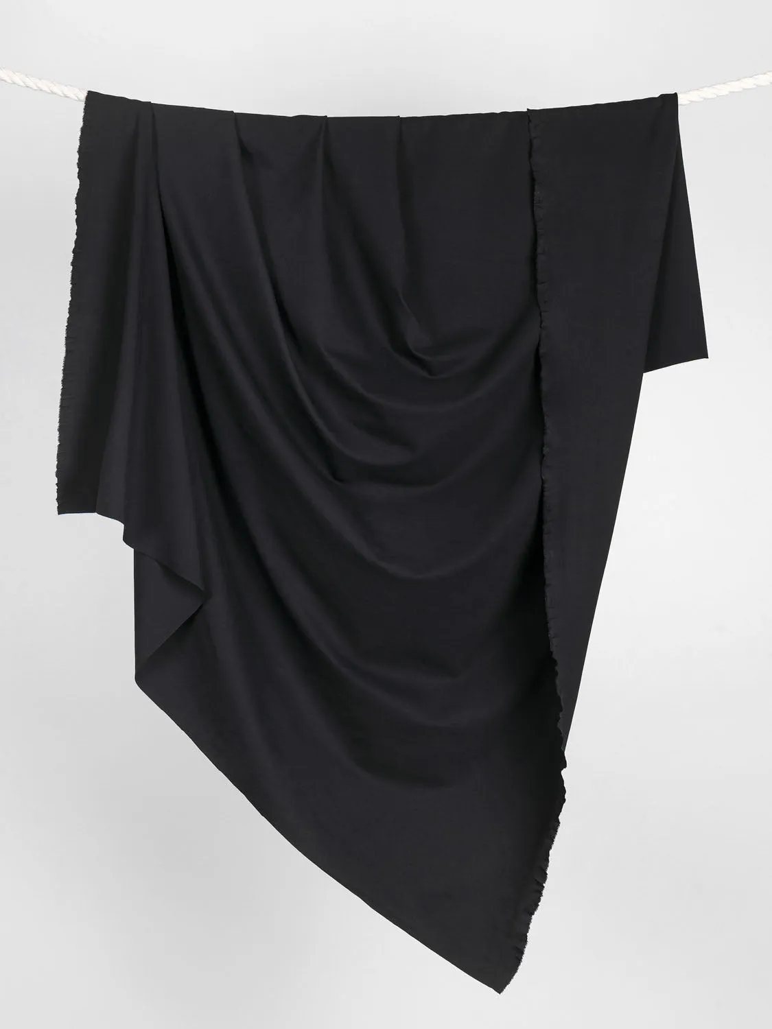 Viscose Ponte Knit - Black