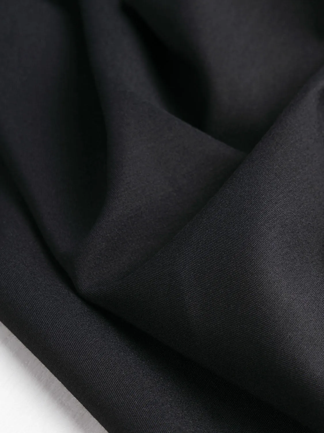 Viscose Ponte Knit - Black