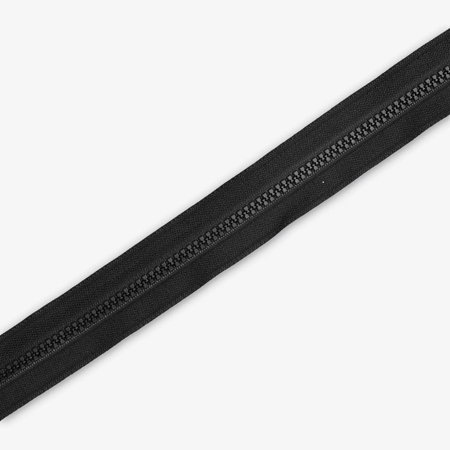 Vislon Type 5 Chunky Zip Open Ended - 55cm Black