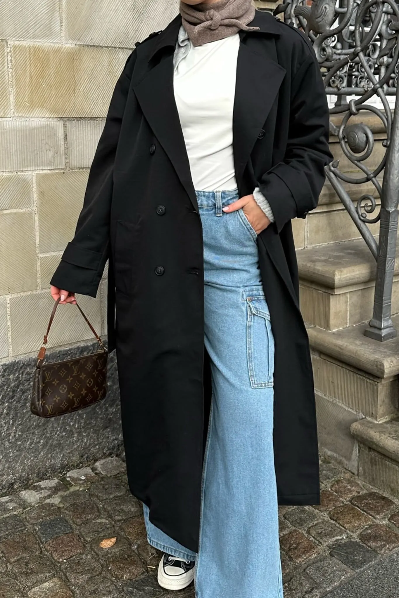 VMChloe Lang Trenchcoat - Sort