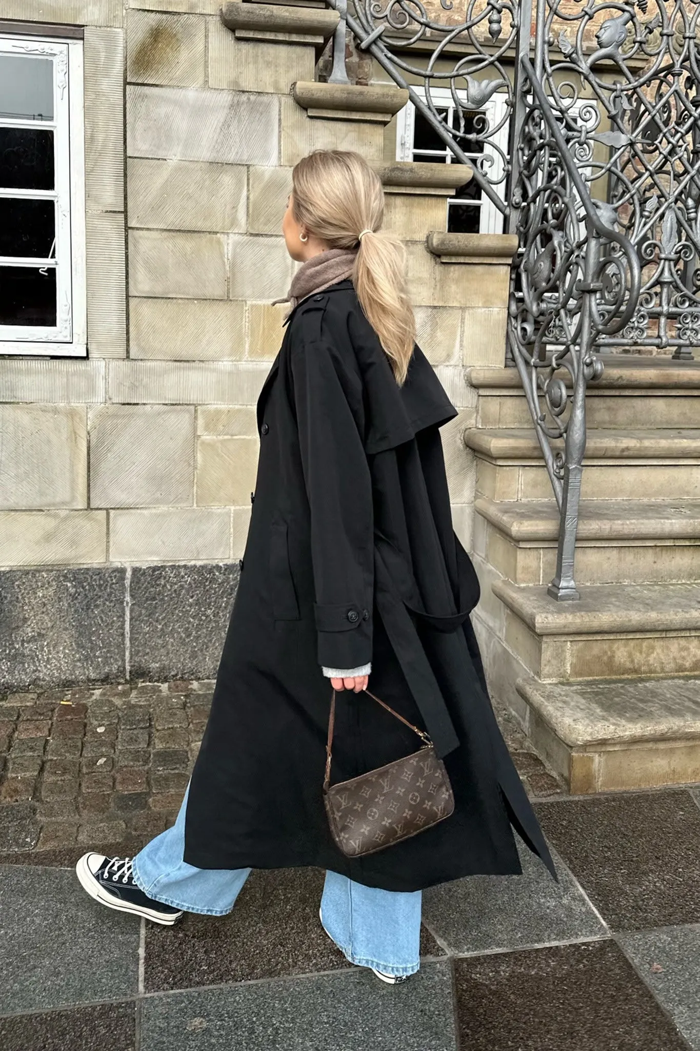 VMChloe Lang Trenchcoat - Sort