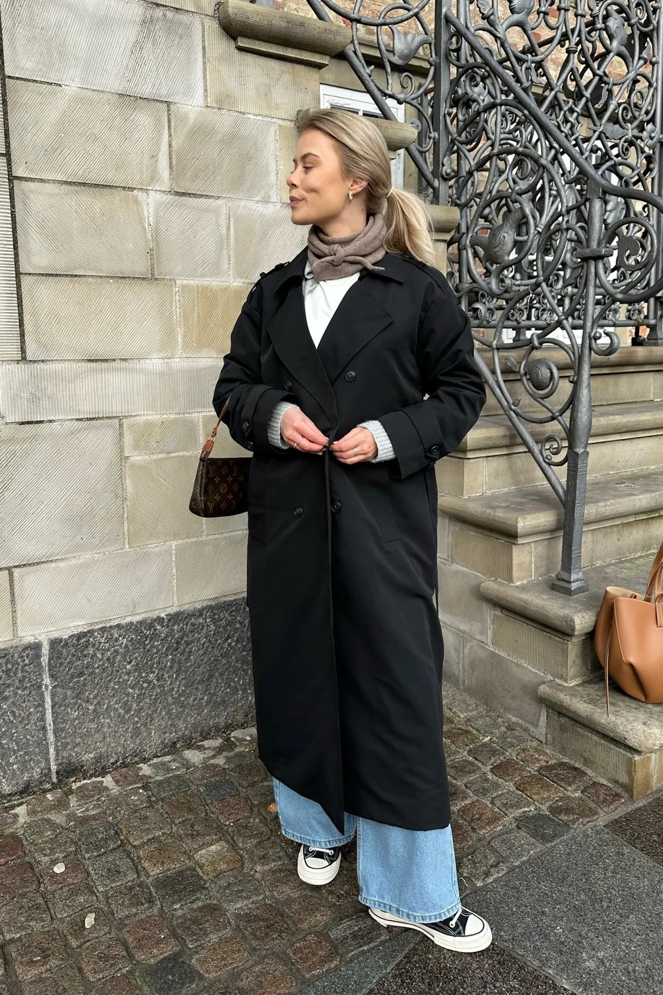 VMChloe Lang Trenchcoat - Sort