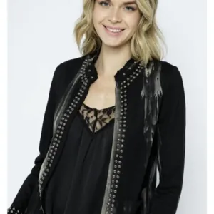 Vocal Tie-dye Jacket W/ Studs Med NWT