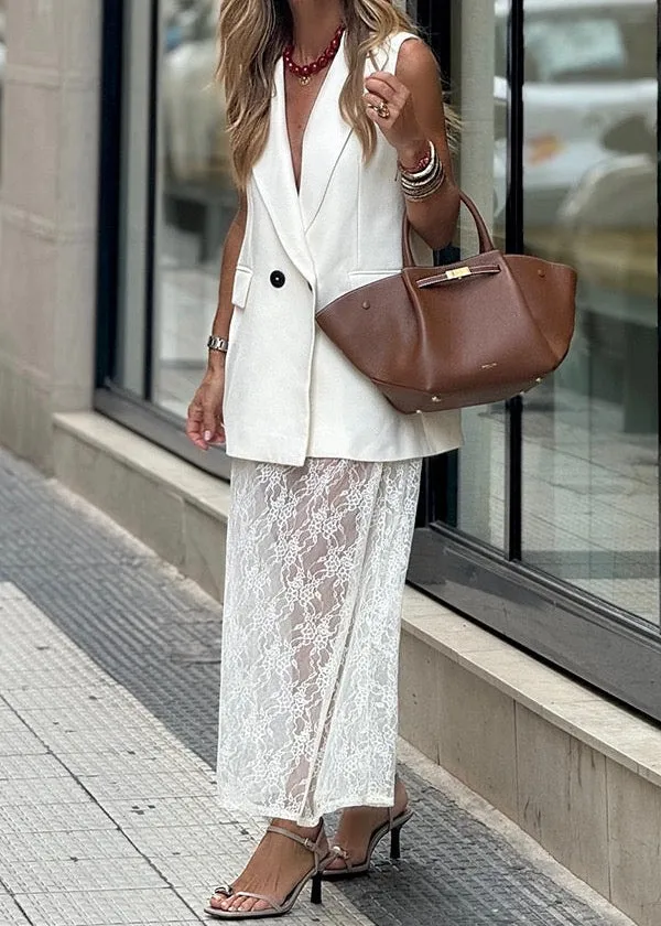 Whisper Lace Maxi Skirt