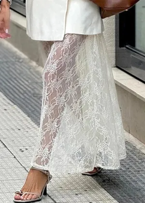 Whisper Lace Maxi Skirt