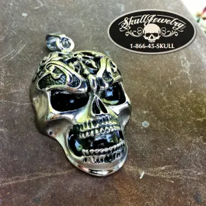 'Wild Night' Big, & Bold Skull Pendant (p165)