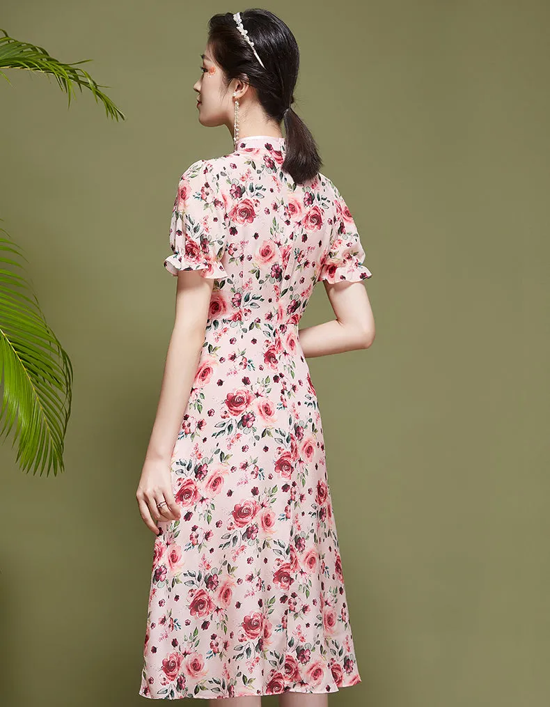 Witty Strawberry Qipao Cheongsam